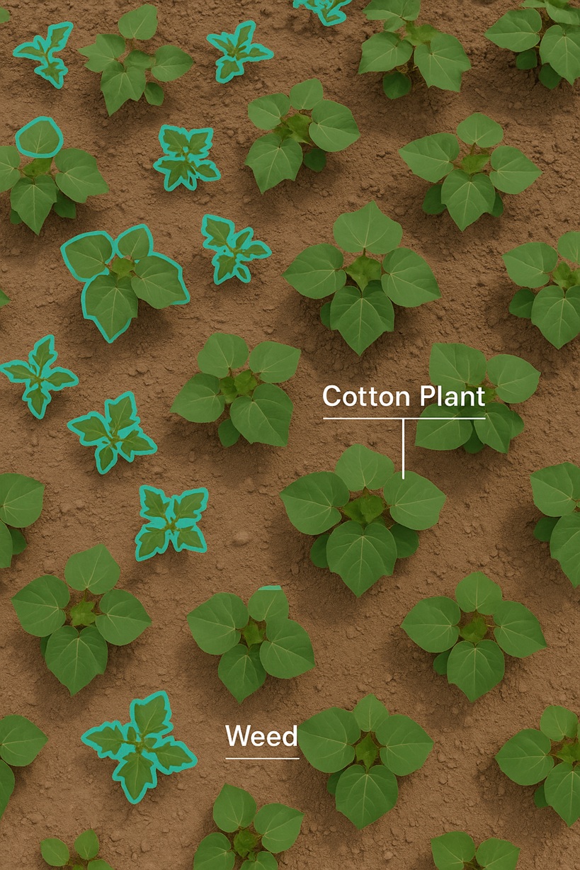 Agriculture AI annotation and crop analysis